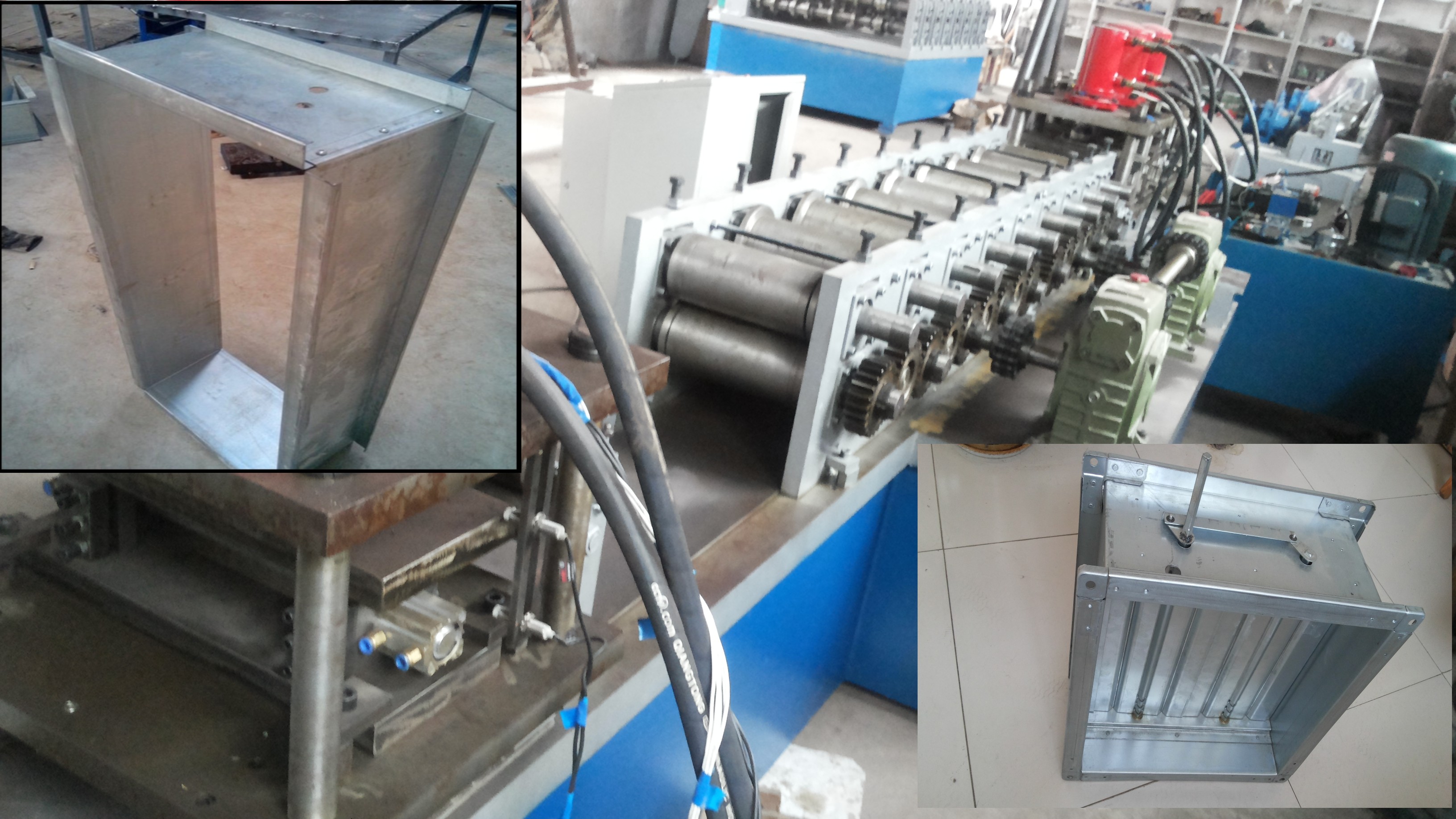 防火阀外框成型机 液压机械领域的精密制造利器